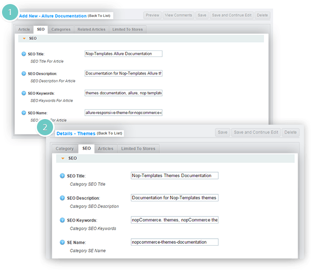 Knowledgebase Plugin Features - SEO
